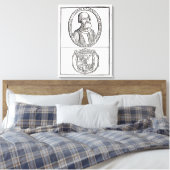 Toile Portrait d'Hernado Cortes et de ses bras (Insitu(Chambre))