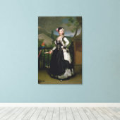 Toile Portrait d'Isabel Parrena Arce (Insitu (Plancher de Bois))