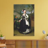 Toile Portrait d'Isabel Parrena Arce (Insitu(Salon))