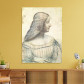 Toile Portrait d'Isabella d'Este (Insitu(Salon))