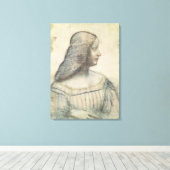 Toile Portrait d'Isabella d'Este (Insitu (Plancher de Bois))