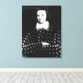 Toile Portrait dit être Christopher Marlowe (Insitu (Plancher de Bois))
