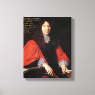 Toile Portrait d'Olivier Lefevre