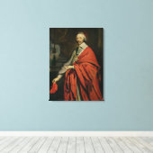 Toile Portrait du Cardinal de Richelieu (Insitu (Plancher de Bois))