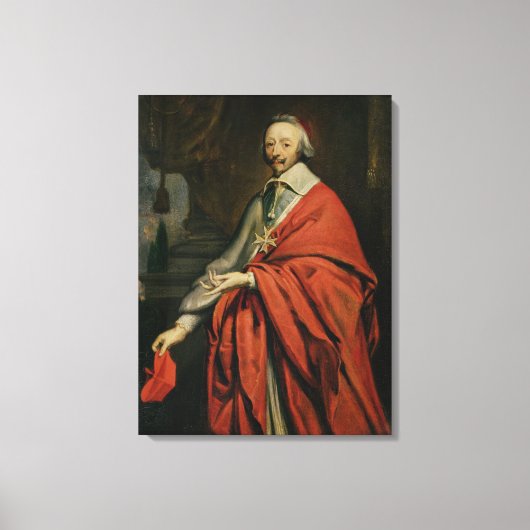 Toile Portrait du Cardinal de Richelieu (Recto)