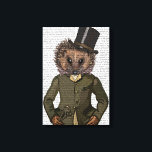 Toile Portrait du cavalier de Hérisson<br><div class="desc">Animaux et nature</div>