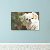 Toile Portrait du chien 5 (Insitu (Plancher de Bois))