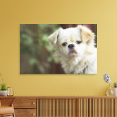 Toile Portrait du chien 5 (Insitu(Salon))
