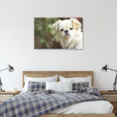 Toile Portrait du chien 5 (Insitu(Chambre))