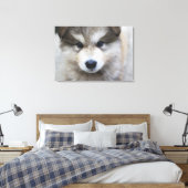 Toile Portrait du chiot (Insitu(Chambre))