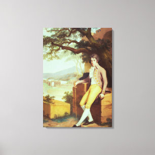 Toile Portrait du colonel David La Touche de Marcey