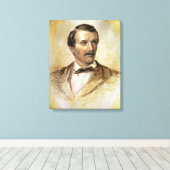 Toile Portrait du Dr David Livingstone (Insitu (Plancher de Bois))
