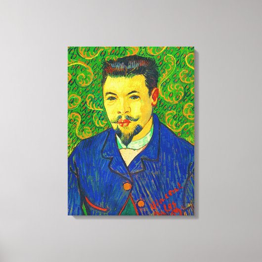 Toile Portrait du Dr Felix Rey (Recto)