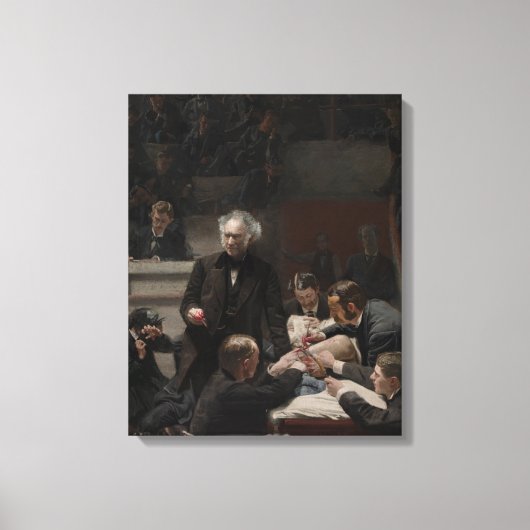 Toile Portrait du Dr Samuel D. Gross par Thomas Eakins (Recto)