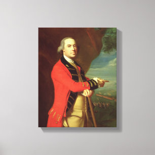 Toile Portrait du Général Thomas Gage, c.1768 (huile s