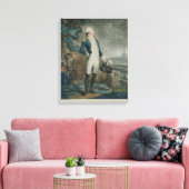 Toile Portrait du marquis de La Fayette (Insitu(Salon))