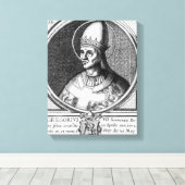 Toile Portrait du Pape Grégoire VII (Insitu (Plancher de Bois))