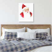 Toile Portrait du Père Noël (Insitu(Chambre))