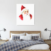 Toile Portrait du Père Noël (Insitu(Chambre))
