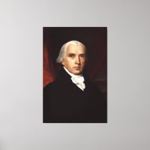 Toile Portrait du Président James Madison par John