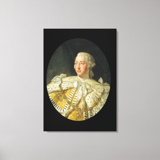 Toile Portrait du roi George III après 1760 (Recto)