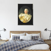 Toile Portrait du roi George III après 1760 (Insitu(Chambre))
