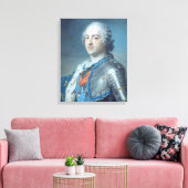 Toile Portrait du roi Louis XV 1748 (Insitu(Salon))