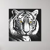 Toile Portrait du tigre (Recto)