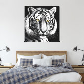 Toile Portrait du tigre (Insitu(Chambre))