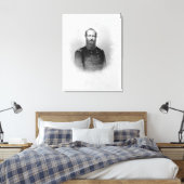 Toile "Portrait d'Ulysses S. Grant" (Insitu(Chambre))