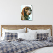 Toile Portrait d'un chien (Insitu(Chambre))