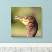 Toile Portrait d'un Cormorant (Insitu (Plancher de Bois))