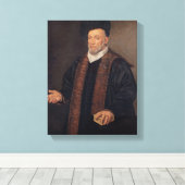 Toile Portrait d'un docteur (Insitu (Plancher de Bois))