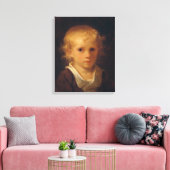 Toile Portrait d'un enfant (Insitu(Salon))