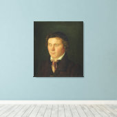 Toile Portrait d'un garçon aveugle (Insitu (Plancher de Bois))