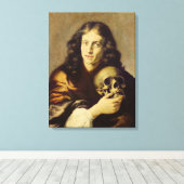 Toile Portrait d'un homme 2 (Insitu (Plancher de Bois))