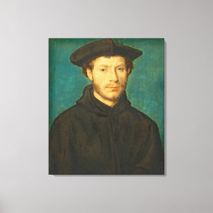 Toile Portrait d'un homme, C. 1536 - 40 (huile sur la