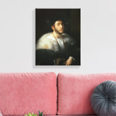 Toile Portrait d'un homme, possiblement Cesare Borgia (1 (Insitu(Salon))