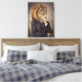 Toile Portrait d'un lion (Insitu(Chambre))