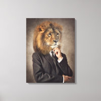 Portrait d'un lion