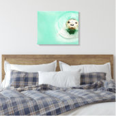 Toile Portrait d'un sceau dans l'eau (Insitu(Chambre))