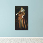 Toile Portrait d'une dame dit être de (Insitu (Plancher de Bois))