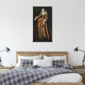 Toile Portrait d'une dame dit être de (Insitu(Chambre))