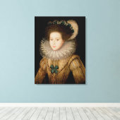 Toile Portrait d'une dame, possibly Mary Queen of Scots (Insitu (Plancher de Bois))