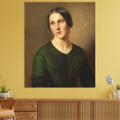 Toile Portrait d'une femme (Insitu(Salon))
