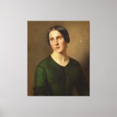Toile Portrait d'une femme (Recto)