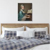 Toile Portrait d'une femme (Insitu(Chambre))