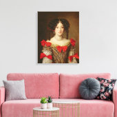 Toile Portrait d'une femme 3 (Insitu(Salon))