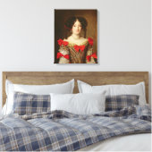 Toile Portrait d'une femme 3 (Insitu(Chambre))