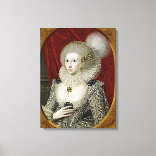 Toile Portrait d'une femme, possiblement Frances Cotton, (Recto)